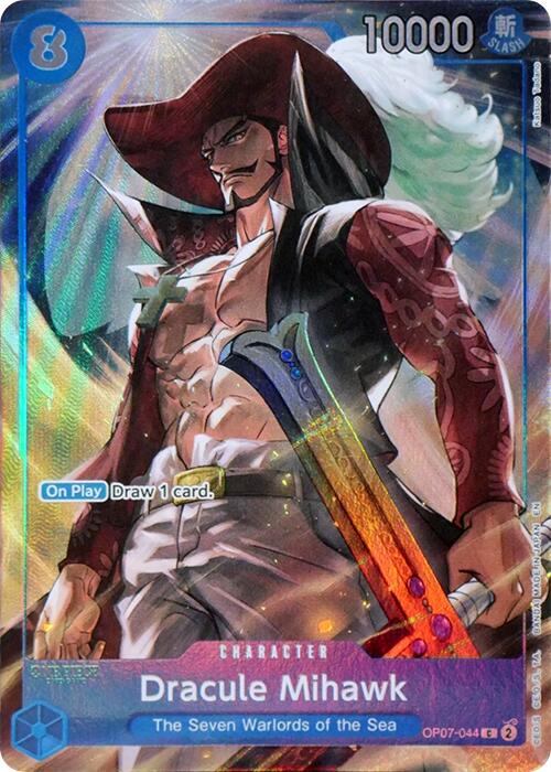 Dracule Mihawk (Seven Warlords of the Sea Binder Set) [One Piece Promotion Cards] | Card Merchant Takapuna