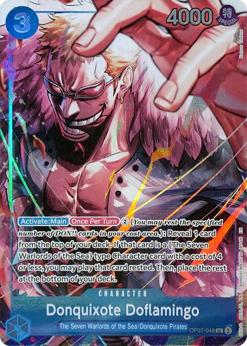 Donquixote Doflamingo (Seven Warlords of the Sea Binder Set) [One Piece Promotion Cards] | Card Merchant Takapuna