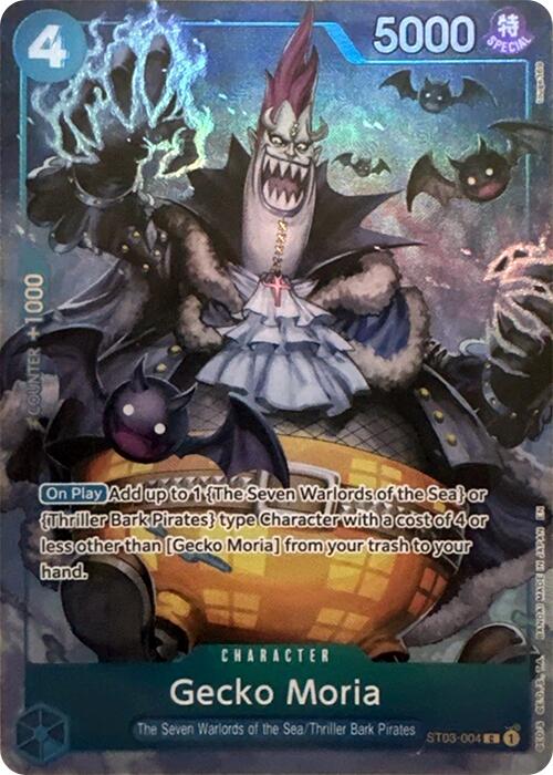 Gecko Moria (Seven Warlords of the Sea Binder Set) [One Piece Promotion Cards] | Card Merchant Takapuna