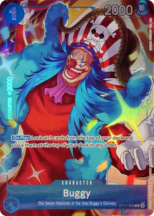 Buggy (Seven Warlords of the Sea Binder Set) [One Piece Promotion Cards] | Card Merchant Takapuna