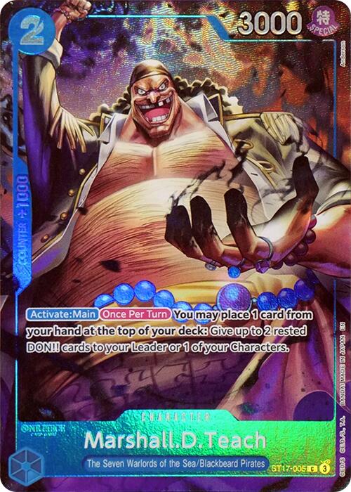 Marshall.D.Teach (Seven Warlords of the Sea Binder Set) [One Piece Promotion Cards] | Card Merchant Takapuna