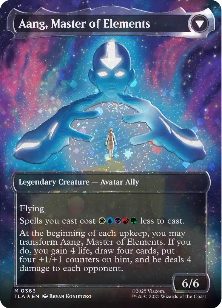 Avatar Aang (Raised Foil) [Avatar: The Last Airbender] | Card Merchant Takapuna
