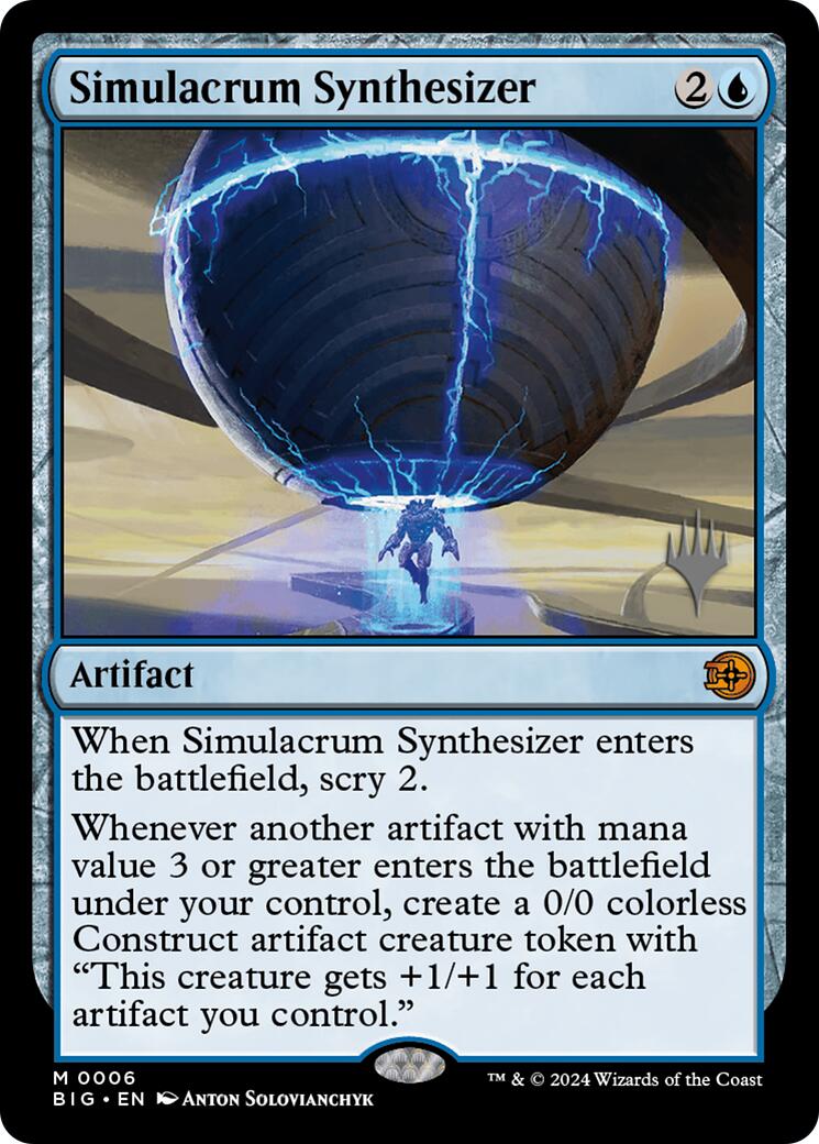 Simulacrum Synthesizer (Promo Pack) [Edge of Eternities Promo Pack] | Card Merchant Takapuna