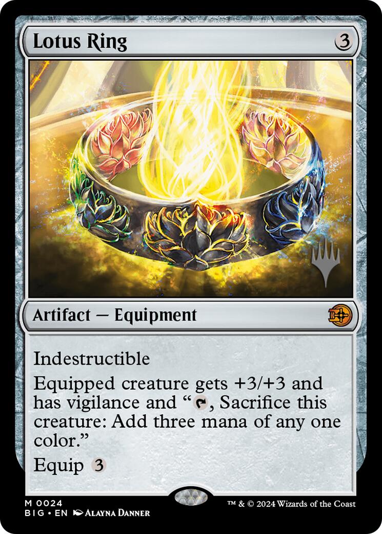 Lotus Ring (Promo Pack) [Edge of Eternities Promo Pack] | Card Merchant Takapuna