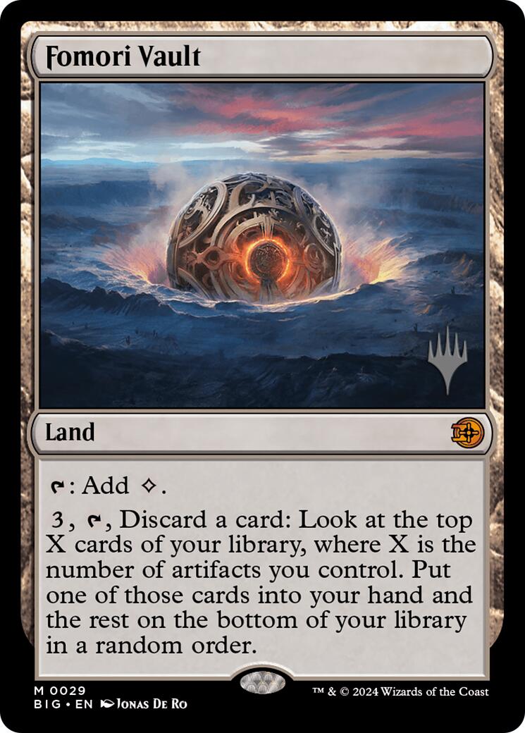 Fomori Vault (Promo Pack) [Edge of Eternities Promo Pack] | Card Merchant Takapuna
