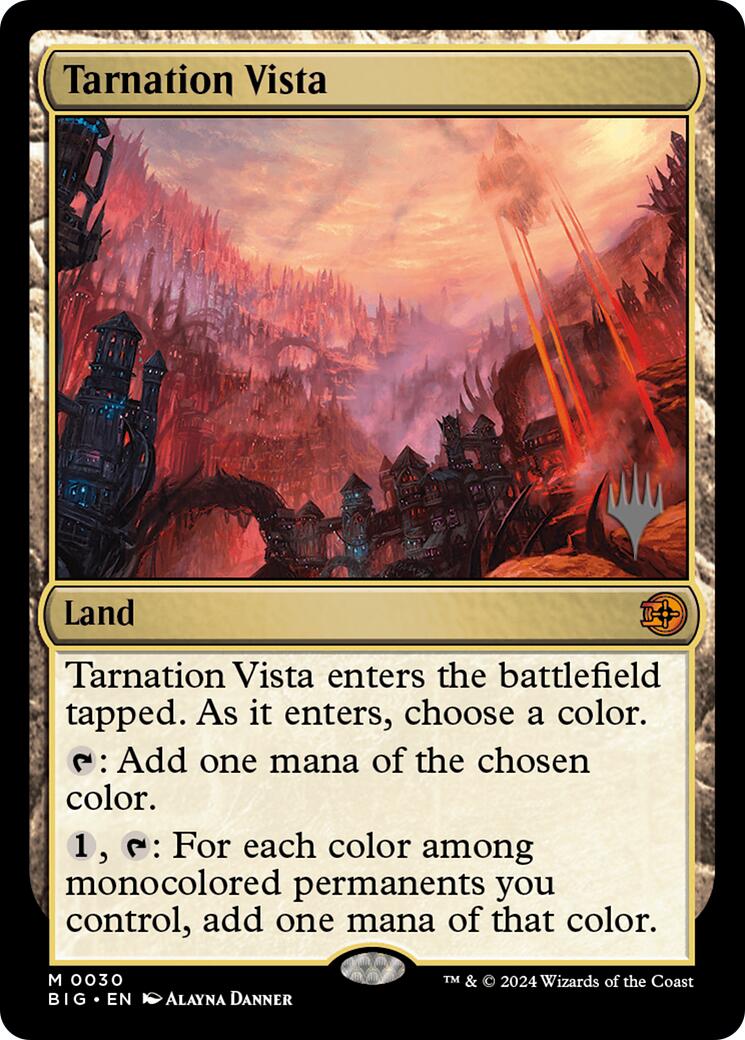 Tarnation Vista (Promo Pack) [Edge of Eternities Promo Pack] | Card Merchant Takapuna