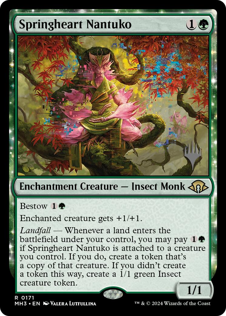 Springheart Nantuko (Promo Pack) [Edge of Eternities Promo Pack] | Card Merchant Takapuna