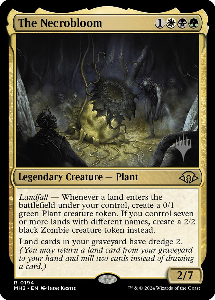 The Necrobloom (Promo Pack) [Edge of Eternities Promo Pack] | Card Merchant Takapuna
