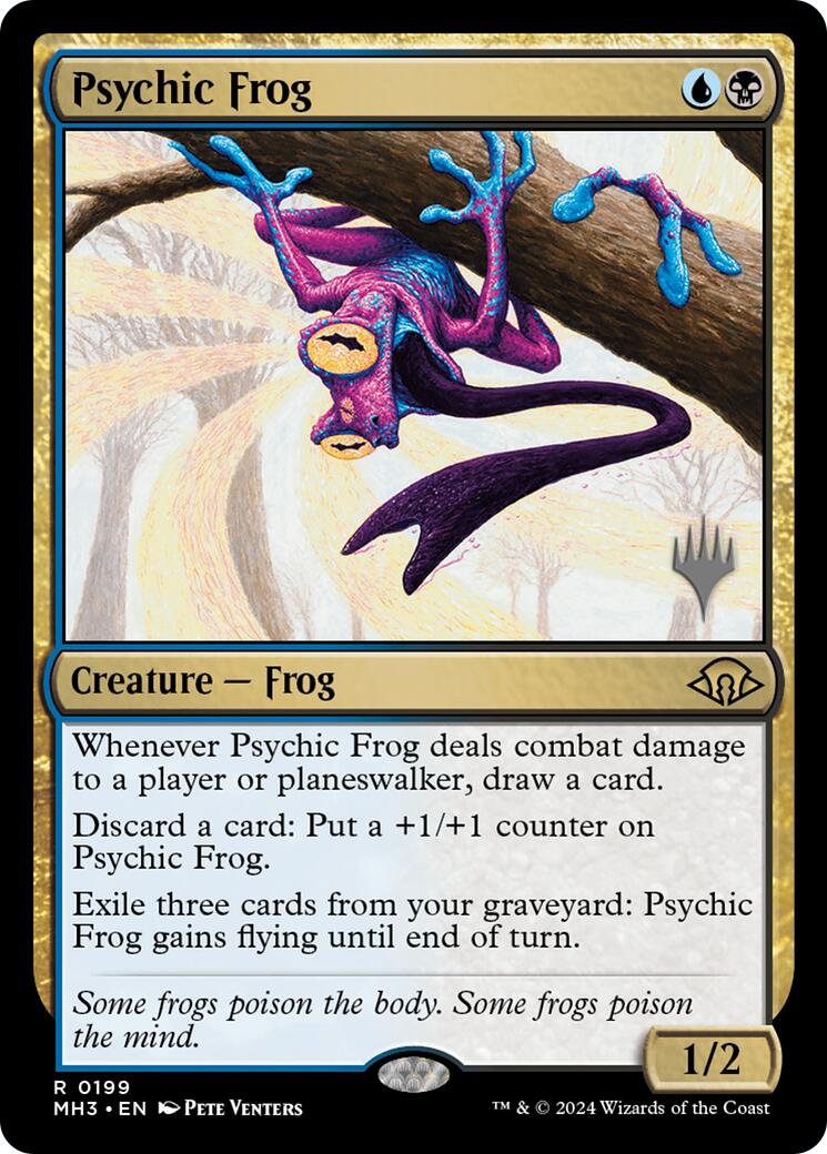 Psychic Frog (Promo Pack) [Edge of Eternities Promo Pack] | Card Merchant Takapuna