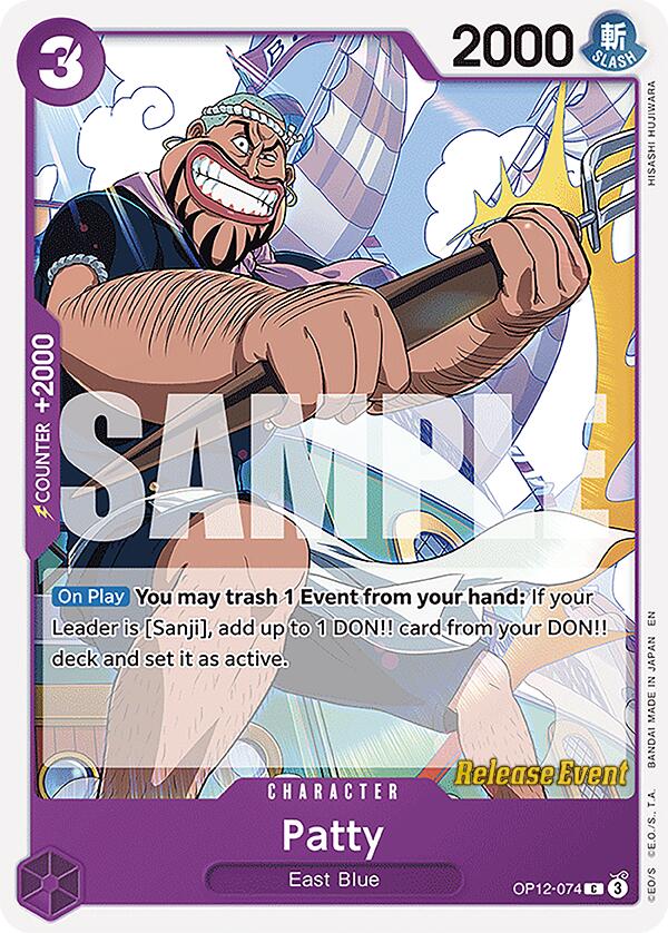 Patty [Legacy of the Master Release Event Cards] | Card Merchant Takapuna