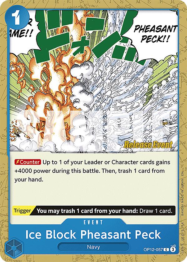 Ice Block Pheasant Peck [Legacy of the Master Release Event Cards] | Card Merchant Takapuna