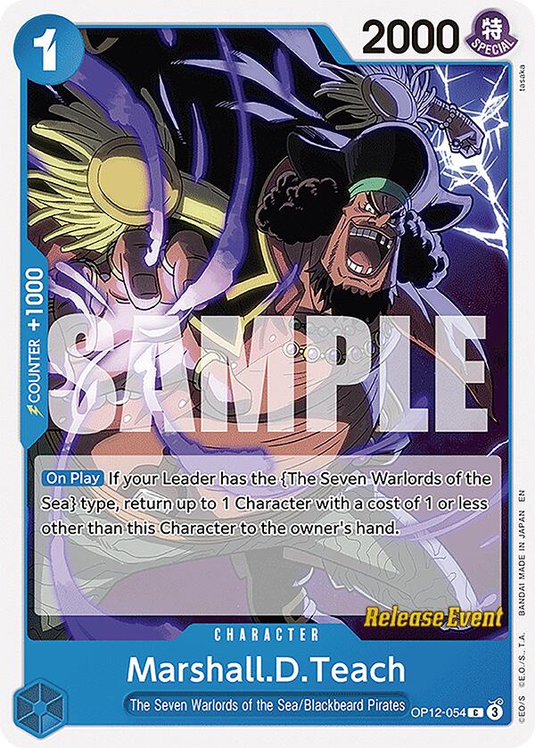 Marshall.D.Teach [Legacy of the Master Release Event Cards] | Card Merchant Takapuna