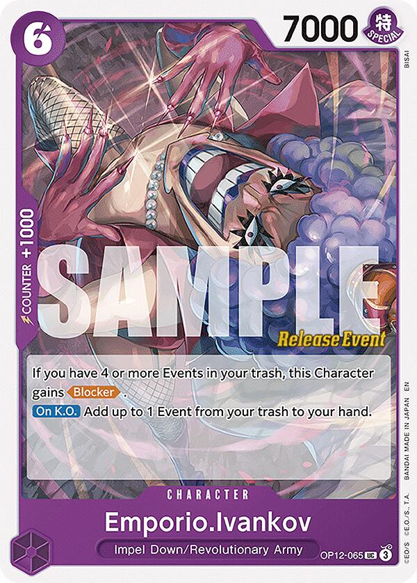 Emporio.Ivankov [Legacy of the Master Release Event Cards] | Card Merchant Takapuna
