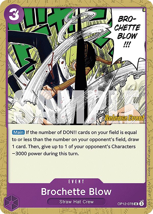 Brochette Blow [Legacy of the Master Release Event Cards] | Card Merchant Takapuna
