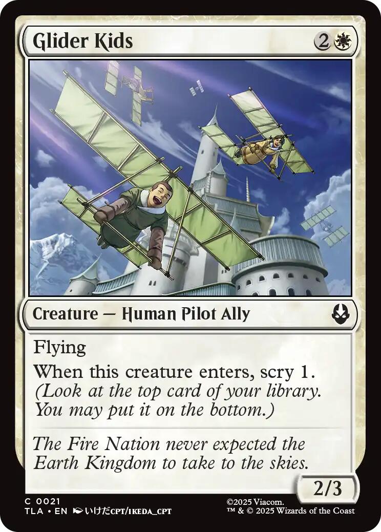 Glider Kids [Avatar: The Last Airbender] | Card Merchant Takapuna