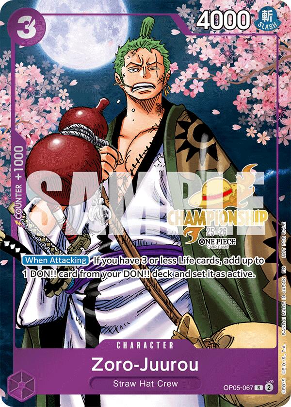 Zoro-Juurou (CS 25-26 Event Pack) [One Piece Promotion Cards] | Card Merchant Takapuna