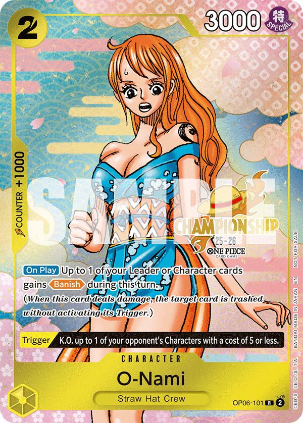 O-Nami (CS 25-26 Event Pack) [One Piece Promotion Cards] | Card Merchant Takapuna