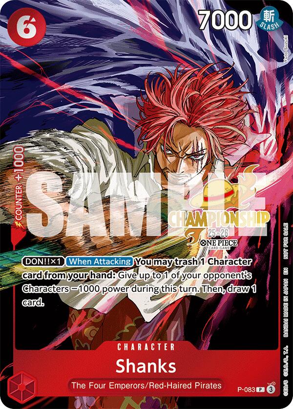 Shanks (CS 25-26 Event Pack) [One Piece Promotion Cards] | Card Merchant Takapuna