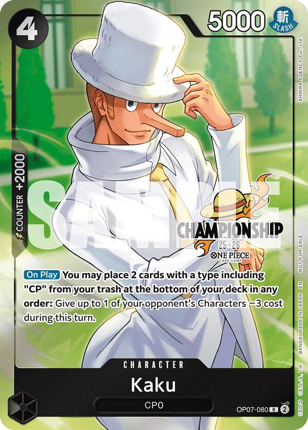 Kaku (CS 25-26 Celebration Pack) [One Piece Promotion Cards] | Card Merchant Takapuna
