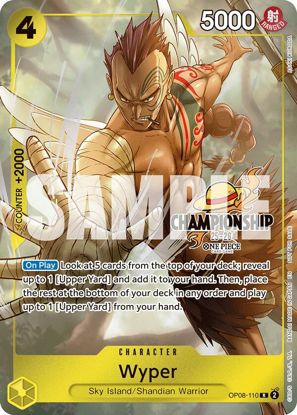 Wyper (CS 25-26 Celebration Pack) [One Piece Promotion Cards] | Card Merchant Takapuna