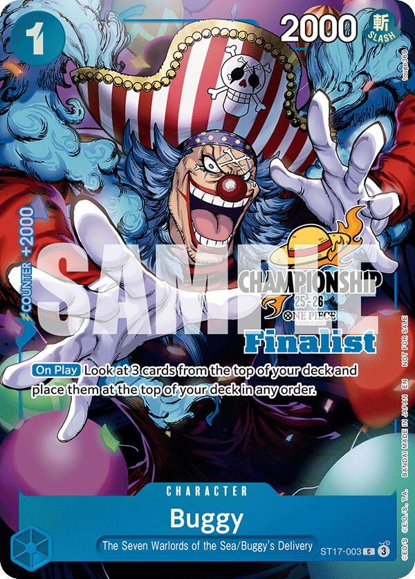 Buggy (CS 25-26 Finalist Card Set 1) [One Piece Promotion Cards] | Card Merchant Takapuna