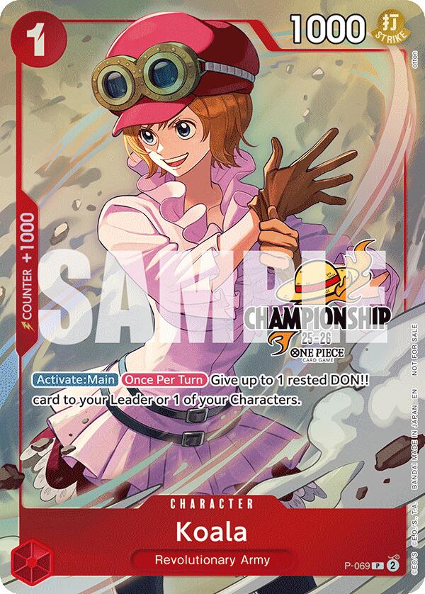 Koala (CS 25-26 Event Pack Finalist Ver.) [One Piece Promotion Cards] | Card Merchant Takapuna