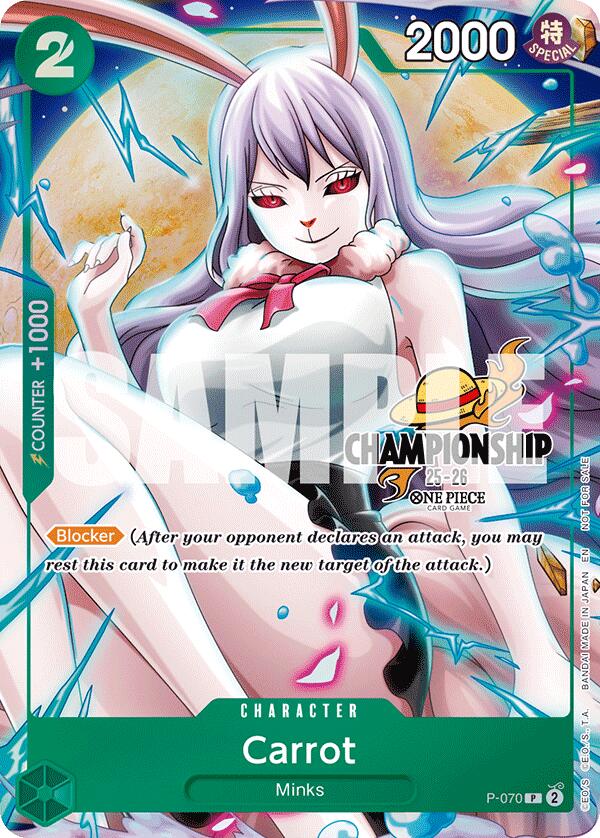 Carrot (CS 25-26 Event Pack Finalist Ver.) [One Piece Promotion Cards] | Card Merchant Takapuna