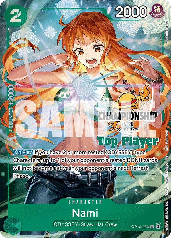 Nami (CS 25-26 Top Player Pack) [One Piece Promotion Cards] | Card Merchant Takapuna
