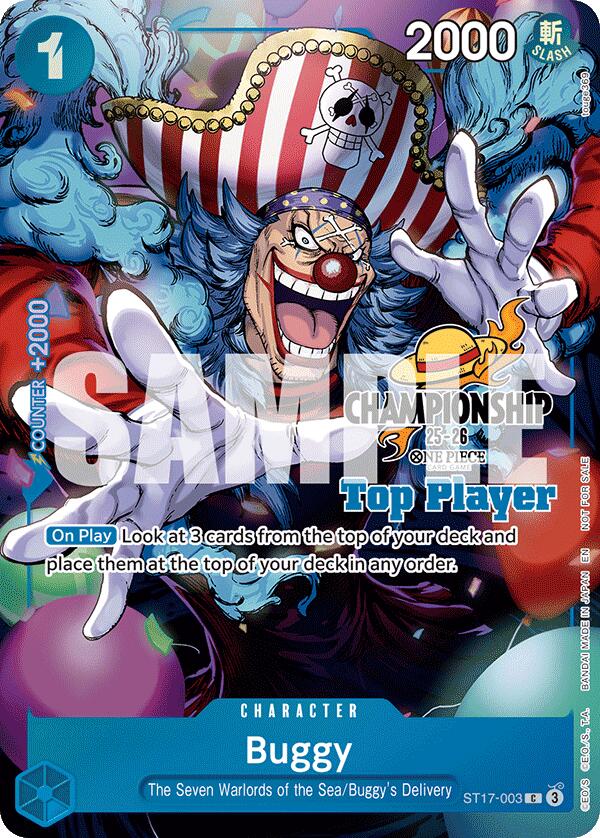 Buggy (CS 25-26 Top Player Pack) [One Piece Promotion Cards] | Card Merchant Takapuna