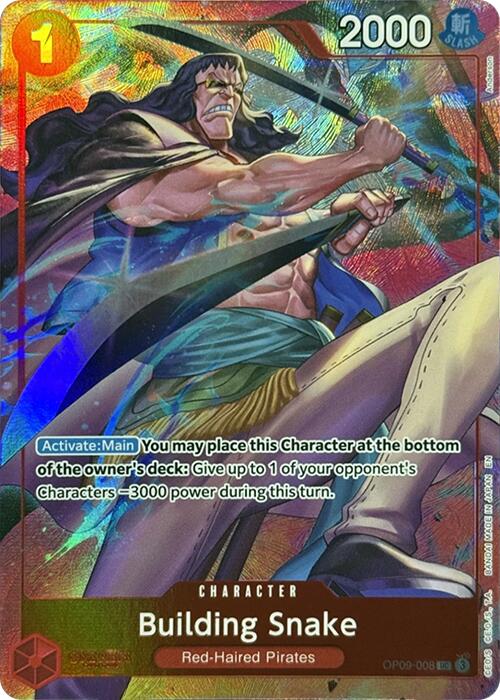 Building Snake (Premium Card Collection -Best Selection Vol. 4-) [One Piece Promotion Cards] | Card Merchant Takapuna