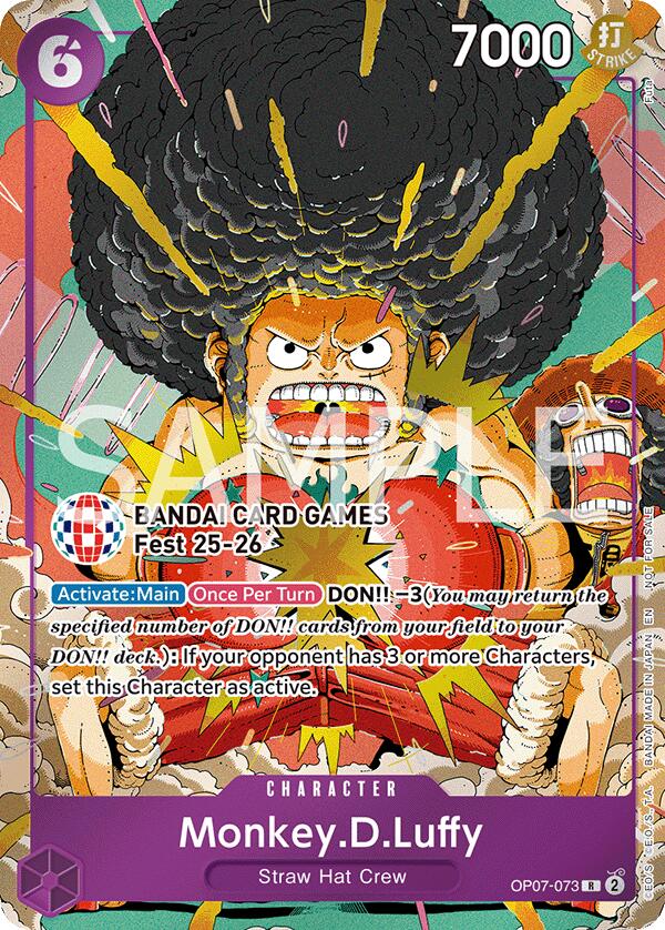 Monkey.D.Luffy (BANDAI Card Games Fest 25-26) [One Piece Promotion Cards] | Card Merchant Takapuna