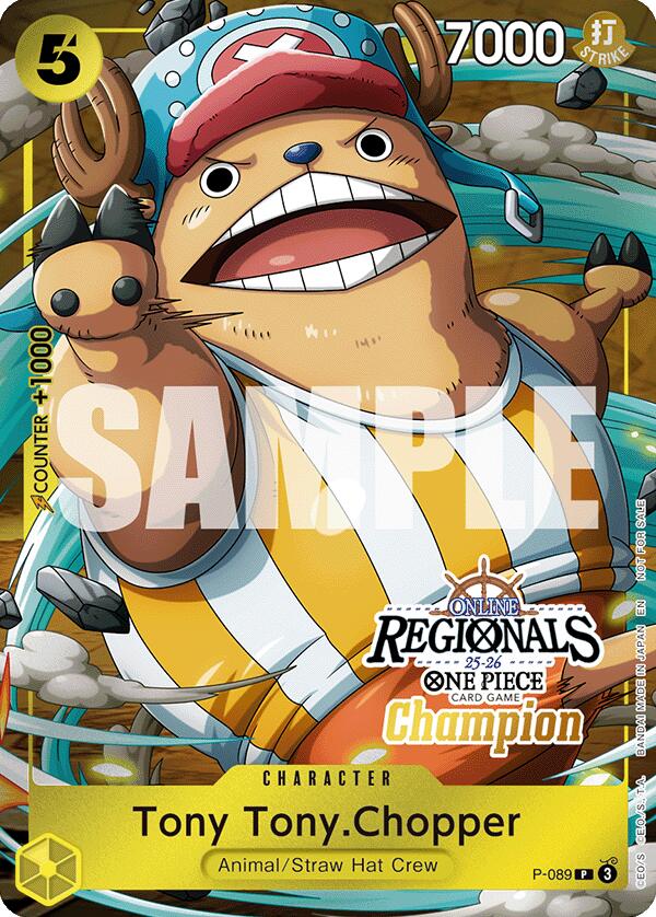 Tony Tony.Chopper (Online Regional Champion Card Set 2025 Vol.2) [One Piece Promotion Cards] | Card Merchant Takapuna