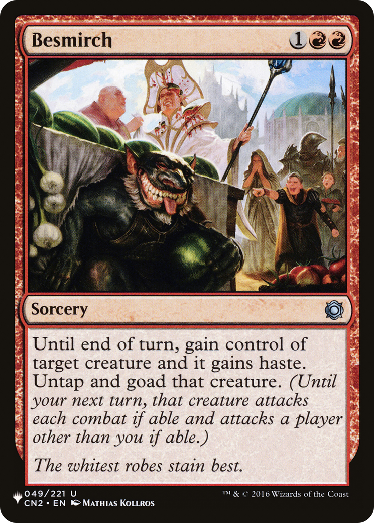 Besmirch [The List] | Card Merchant Takapuna