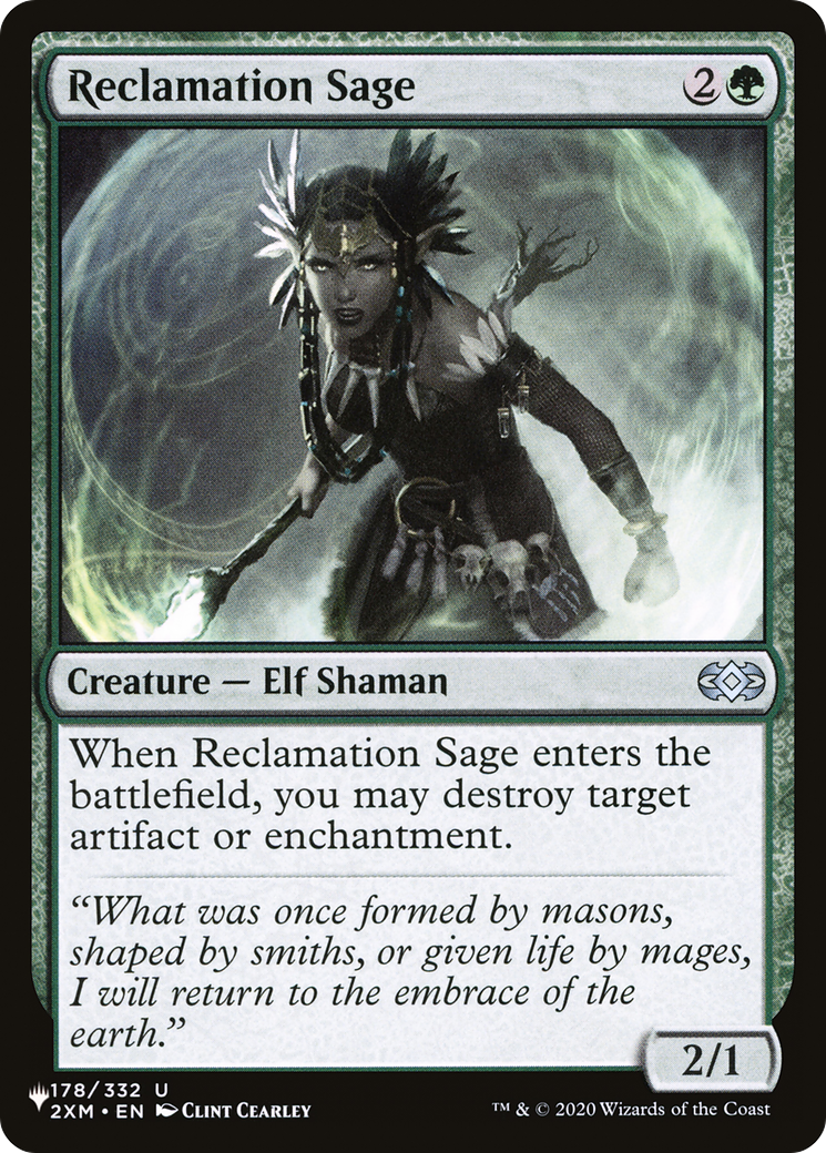 Reclamation Sage (2XM) [The List] | Card Merchant Takapuna