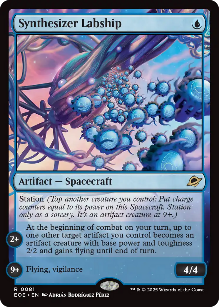 Synthesizer Labship [Edge of Eternities] | Card Merchant Takapuna