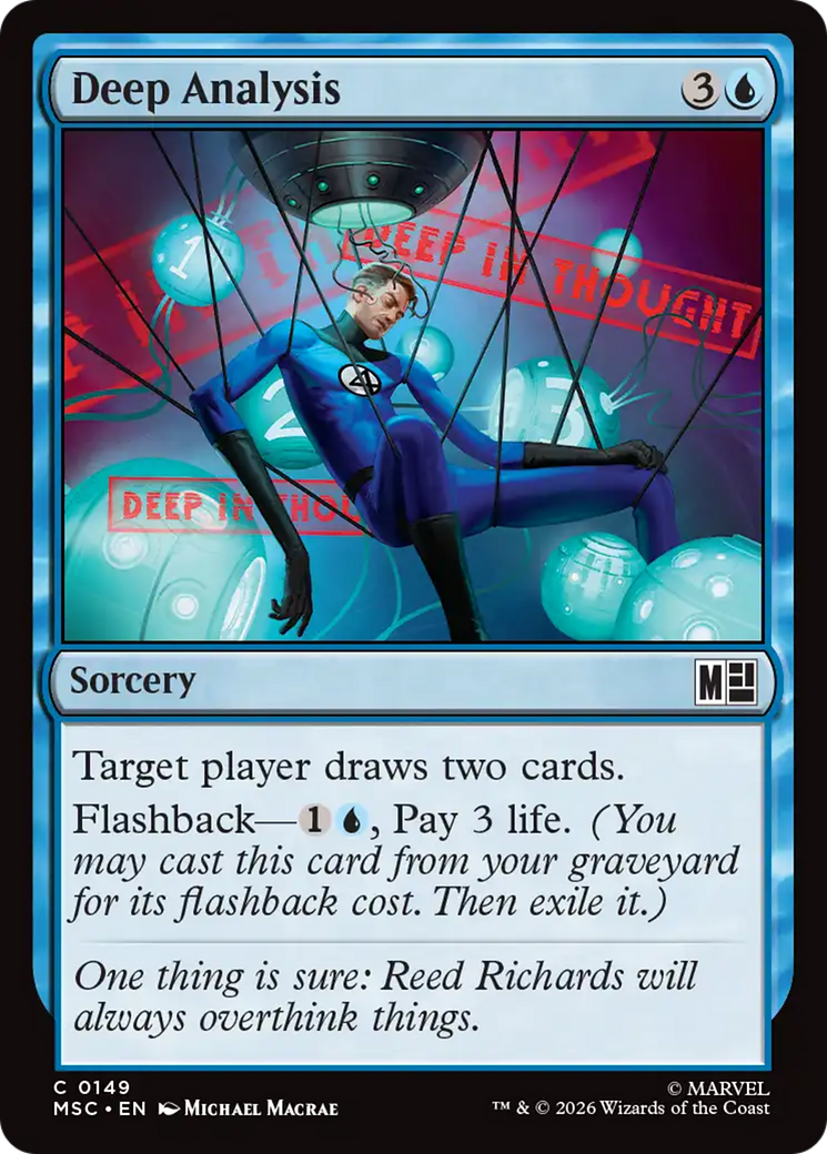 Deep Analysis [Marvel Super Heroes Commander] | Card Merchant Takapuna