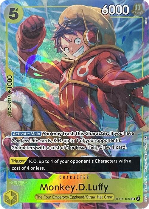Monkey.D.Luffy (Illustration Box Vol.3) [One Piece Promotion Cards] | Card Merchant Takapuna