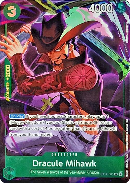 Dracule Mihawk (Illustration Box Vol.4) [One Piece Promotion Cards] | Card Merchant Takapuna
