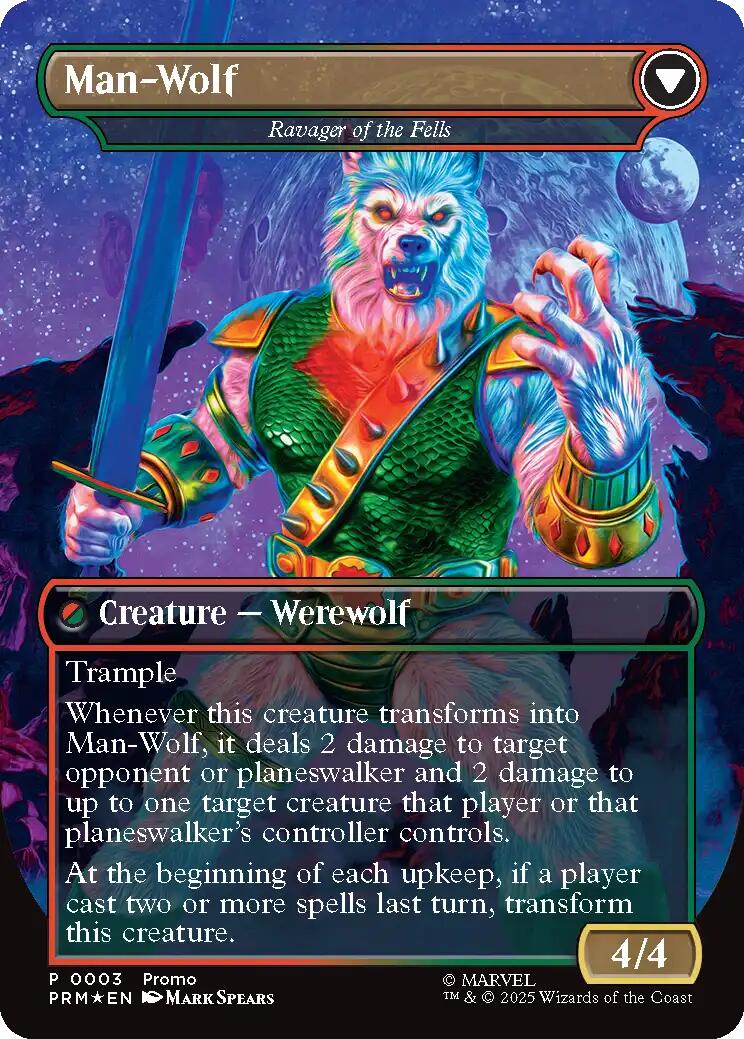 Colonel John Jameson - Huntmaster of the Fells (Borderless) [Media Promos] | Card Merchant Takapuna