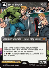 Eddie Brock (0224) (Borderless) [Marvel's Spider-Man] | Card Merchant Takapuna