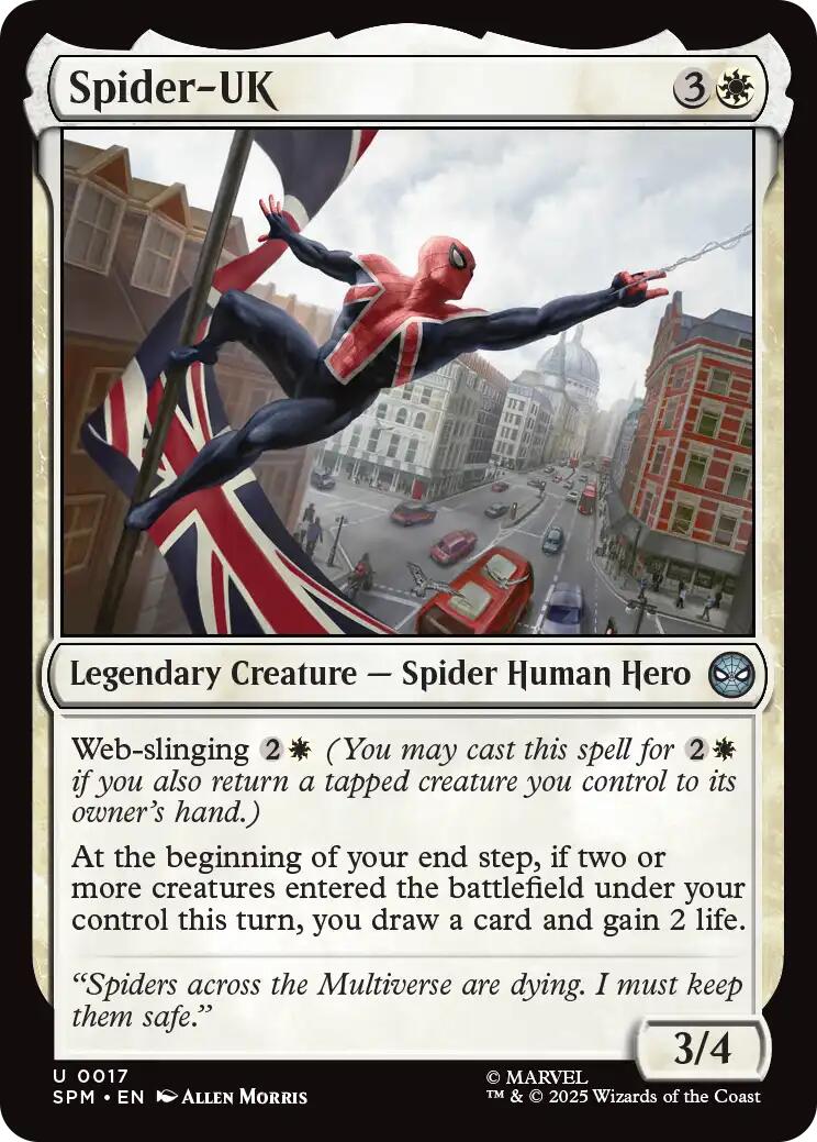 Spider-UK [Marvel's Spider-Man] | Card Merchant Takapuna