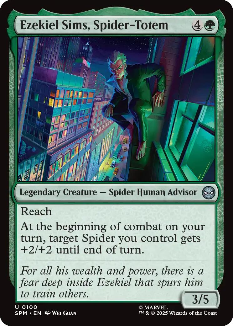 Ezekiel Sims, Spider-Totem [Marvel's Spider-Man] | Card Merchant Takapuna