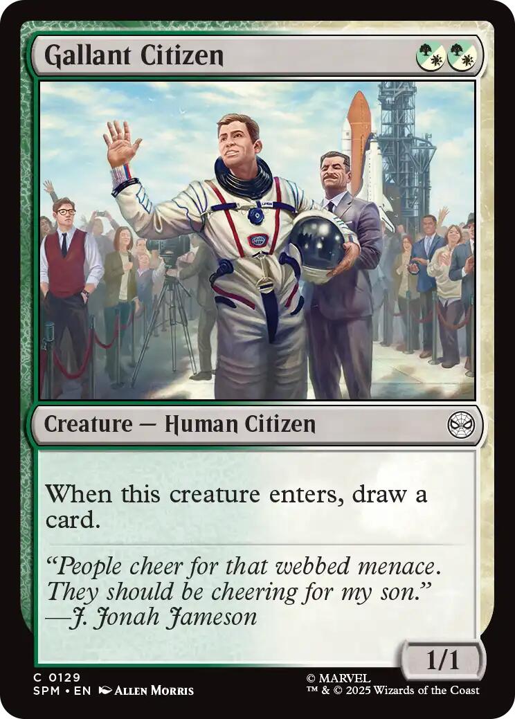 Gallant Citizen [Marvel's Spider-Man] | Card Merchant Takapuna