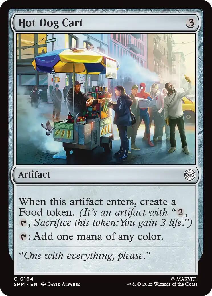 Hot Dog Cart [Marvel's Spider-Man] | Card Merchant Takapuna
