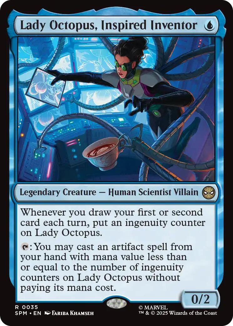 Lady Octopus, Inspired Inventor [Marvel's Spider-Man] | Card Merchant Takapuna