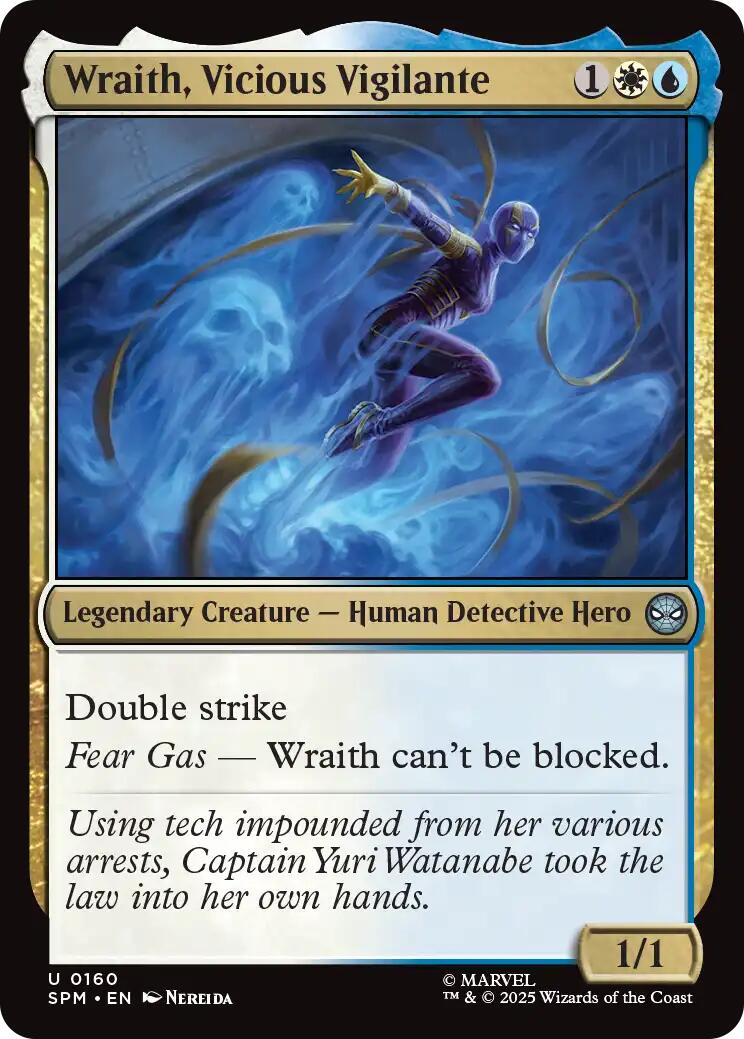 Wraith, Vicious Vigilante [Marvel's Spider-Man] | Card Merchant Takapuna