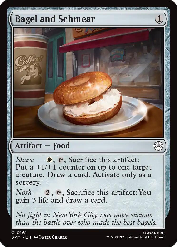 Bagel and Schmear [Marvel's Spider-Man] | Card Merchant Takapuna