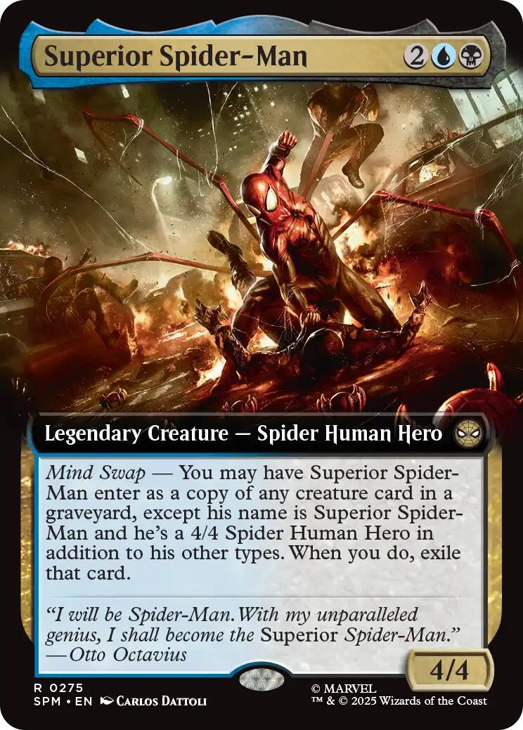 Superior Spider-Man (Extended Art) [Marvel's Spider-Man] | Card Merchant Takapuna