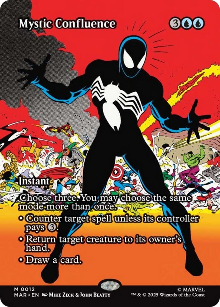 Mystic Confluence (Borderless) [Marvel's Spider-Man: Eternal-Legal] | Card Merchant Takapuna