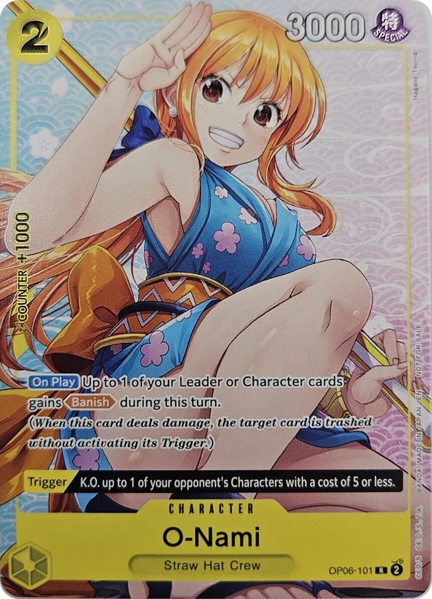 O-Nami (Welcome Pack Vol. 2) [One Piece Promotion Cards] | Card Merchant Takapuna